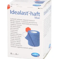 IDEALAST-haft color Binde 8 cmx4 m blau 1 St