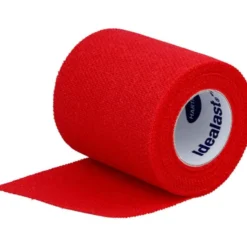 IDEALAST-haft color Binde 6 cmx4 m rot 1 St