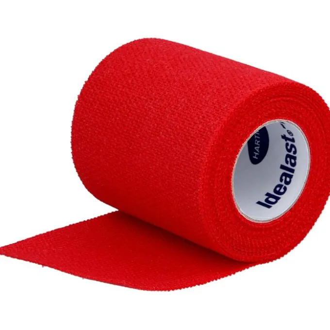 IDEALAST-haft color Binde 6 cmx4 m rot 1 St
