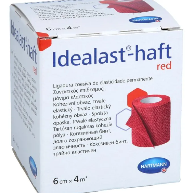 IDEALAST-haft color Binde 6 cmx4 m rot 1 St