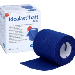 IDEALAST-haft color Binde 6 cmx4 m blau 1 St