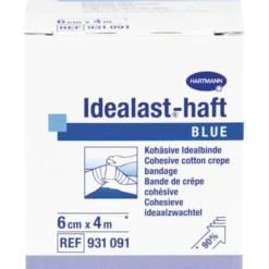 IDEALAST-haft color Binde 6 cmx4 m blau 1 St