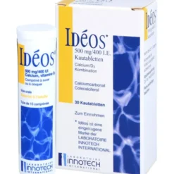 IDEOS 500 mg/400 I.E. Kautabletten 30 St