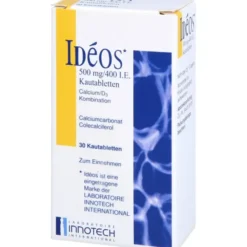 IDEOS 500 mg/400 I.E. Kautabletten 30 St