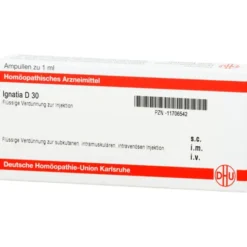 IGNATIA D 30 Ampullen 8X1 ml
