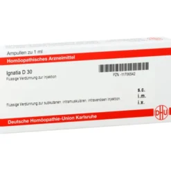 IGNATIA D 30 Ampullen 8X1 ml