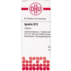 IGNATIA D 12 Tabletten 80 St