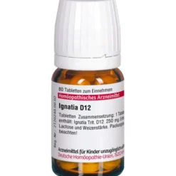 IGNATIA D 12 Tabletten 80 St