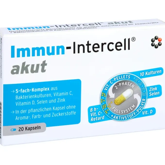 IMMUN-INTERCELL akut Hartk.m.veränd.Wst.-Frs. 20 Stück