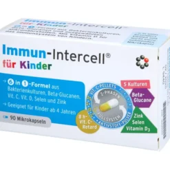 IMMUN-INTERCELL für Kinder Hartk.verä.Wst.-Frs. 90 Stück
