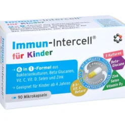 IMMUN-INTERCELL für Kinder Hartk.verä.Wst.-Frs. 90 Stück