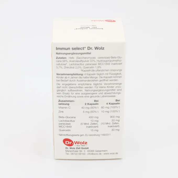 IMMUN SELECT Dr.Wolz Kapseln 120 Stück