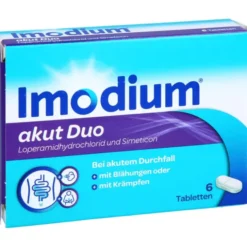 IMODIUM akut Duo 2 mg/125 mg Tabletten 6 St