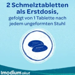 IMODIUM akut lingual Schmelztabletten 12 St