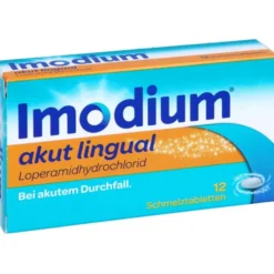 IMODIUM akut lingual Schmelztabletten 12 St