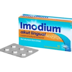 IMODIUM akut lingual Schmelztabletten 12 St
