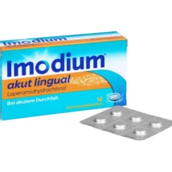 IMODIUM akut lingual Schmelztabletten 12 St