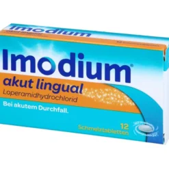 IMODIUM akut lingual Schmelztabletten 12 St