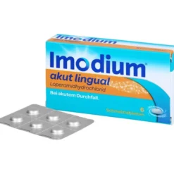 IMODIUM akut lingual Schmelztabletten 6 St