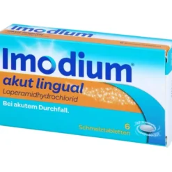 IMODIUM akut lingual Schmelztabletten 6 St
