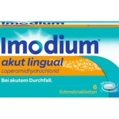 IMODIUM akut lingual Schmelztabletten 6 St