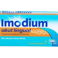 IMODIUM akut lingual Schmelztabletten 6 St