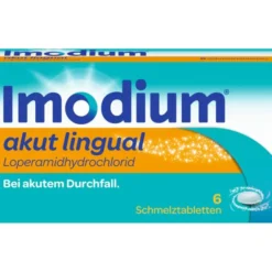 IMODIUM akut lingual Schmelztabletten 6 St