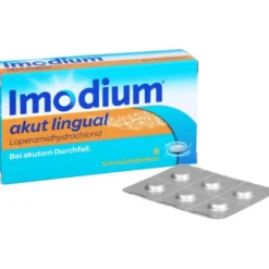 IMODIUM akut lingual Schmelztabletten 6 St