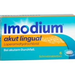 IMODIUM akut lingual Schmelztabletten 6 St