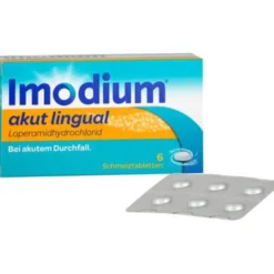 IMODIUM akut lingual Schmelztabletten 6 St