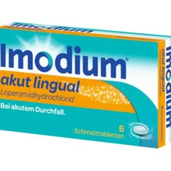 IMODIUM akut lingual Schmelztabletten 6 St