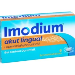 IMODIUM akut lingual Schmelztabletten 6 St