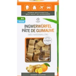 INGWER GINJER Ingwerwürfel Orange 60 g