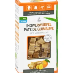 INGWER GINJER Ingwerwürfel Orange 60 g