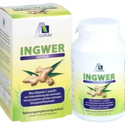 INGWER 500 mg Kapseln+Vitamin B1+C 90 Stück