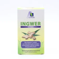 INGWER 500 mg Kapseln+Vitamin B1+C 90 Stück