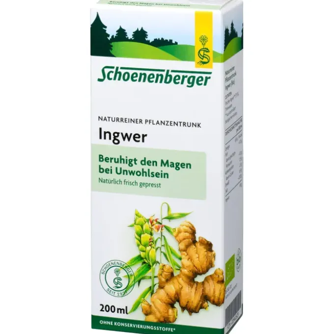 INGWER PFLANZENTRUNK Schoenenberger 200 ml