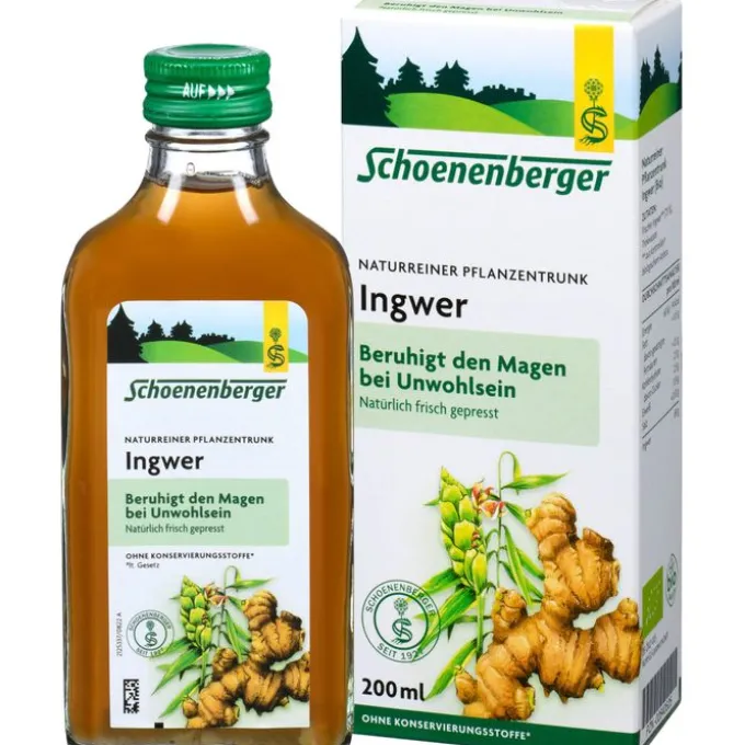 INGWER PFLANZENTRUNK Schoenenberger 200 ml
