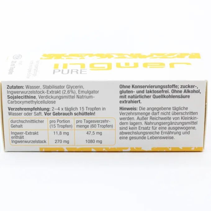 INGWER PURE Tropfen 20 ml