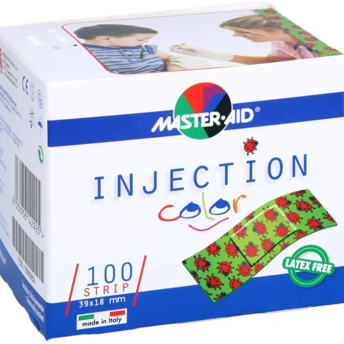 INJECTION strip color 18x39 mm Kinderpfl.Käfer 100 St