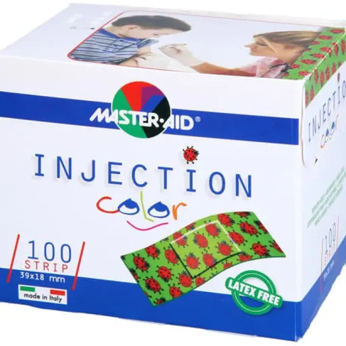 INJECTION strip color 18x39 mm Kinderpfl.Käfer 100 St