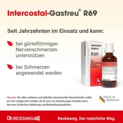 INTERCOSTAL-Gastreu R69 Tropfen zum Einnehmen 22 ml