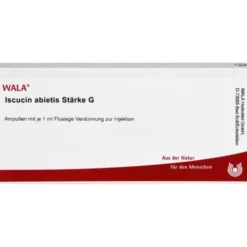 ISCUCIN abietis Stärke G Ampullen 10X1 ml