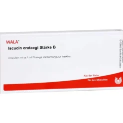 ISCUCIN crataegi Stärke B Ampullen 10X1 ml
