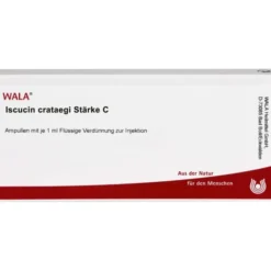 ISCUCIN crataegi Stärke C Ampullen 10X1 ml