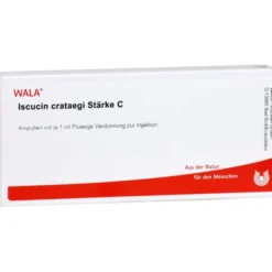 ISCUCIN crataegi Stärke C Ampullen 10X1 ml