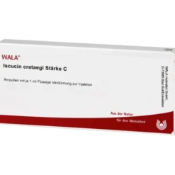 ISCUCIN crataegi Stärke C Ampullen 10X1 ml