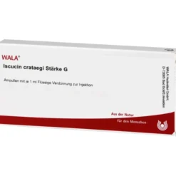 ISCUCIN crataegi Stärke G Ampullen 10X1 ml
