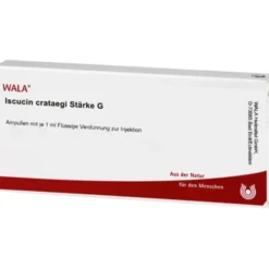 ISCUCIN crataegi Stärke G Ampullen 10X1 ml