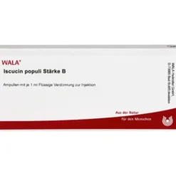 ISCUCIN populi Stärke B Ampullen 10X1 ml